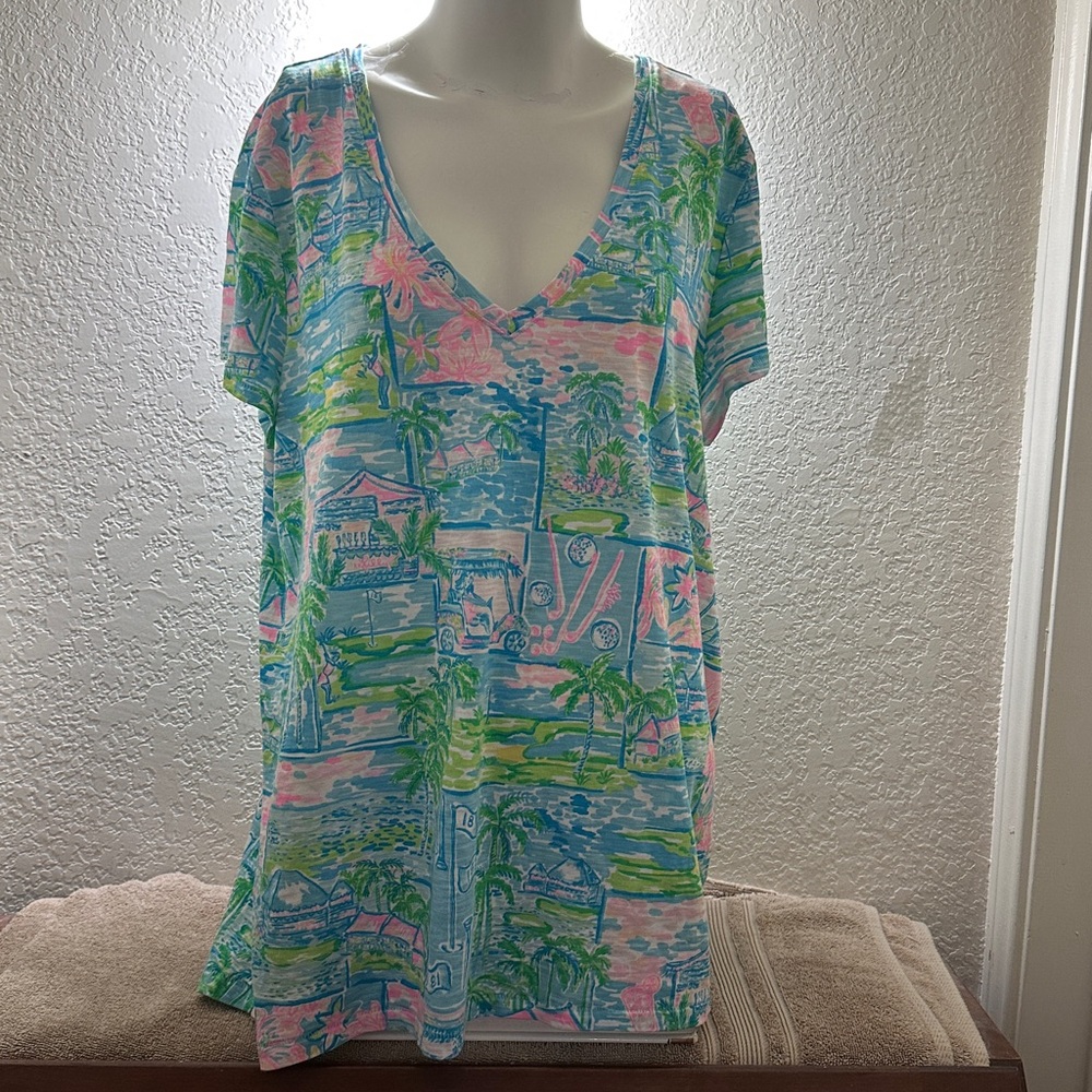 Lilly Pulitzer Honda Classic Etta Top